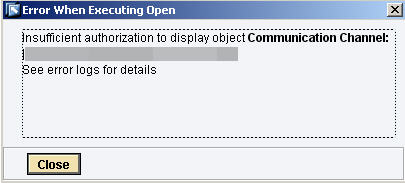 Insufficient authorization to display object error.jpg