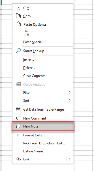 New Note Context menu.png