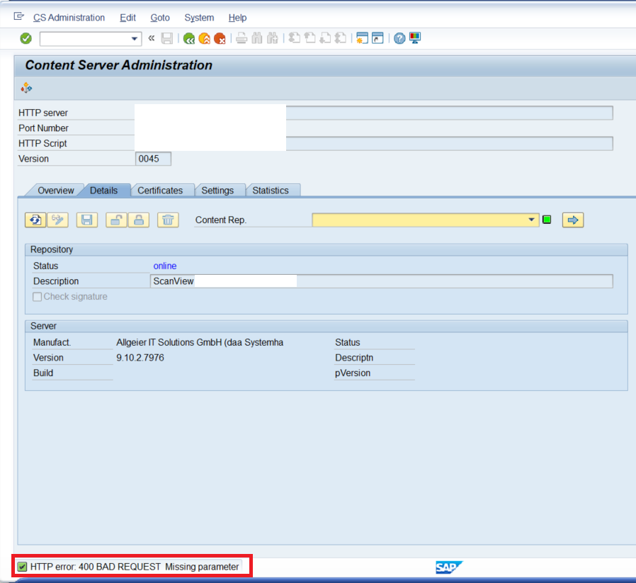HTTP error 400 BAD REQUEST&#x00A0;Missing parameter.PNG