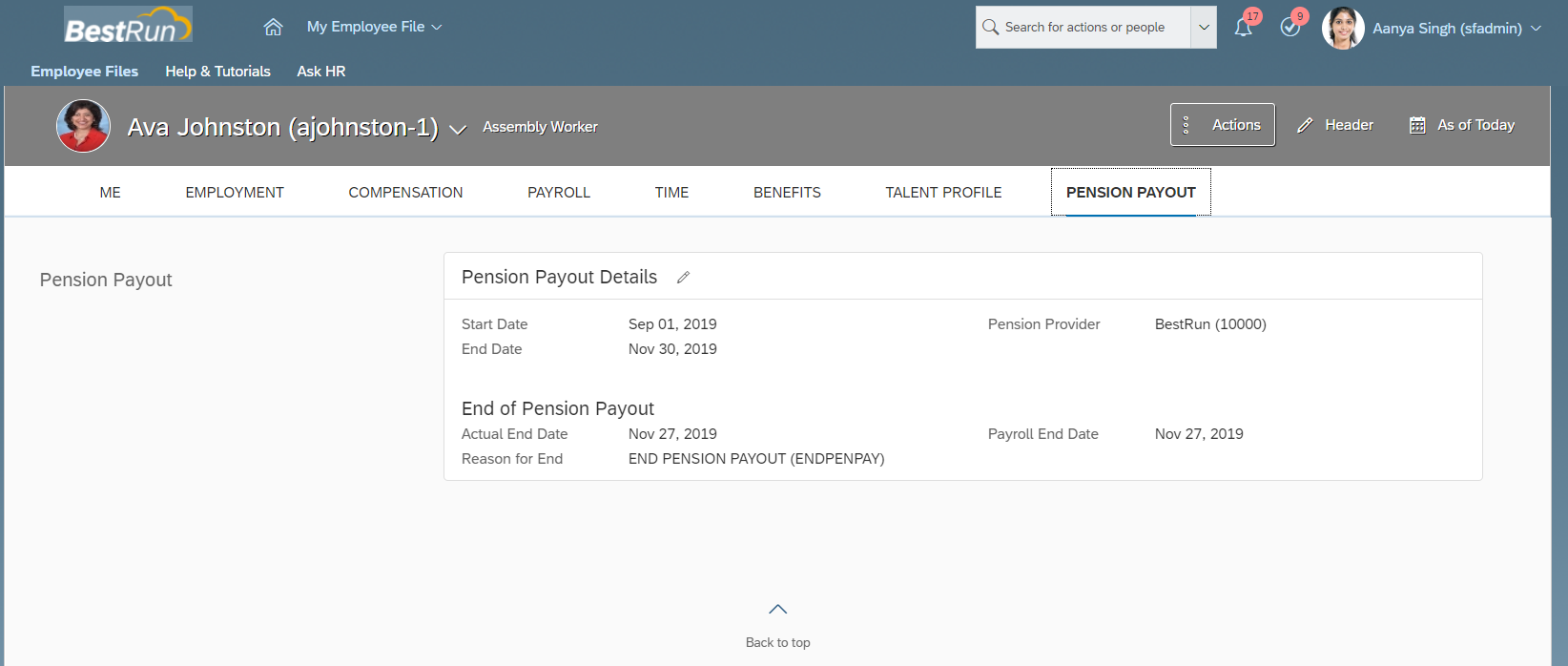 End Pension Payout_Pension Payout Portlet.png