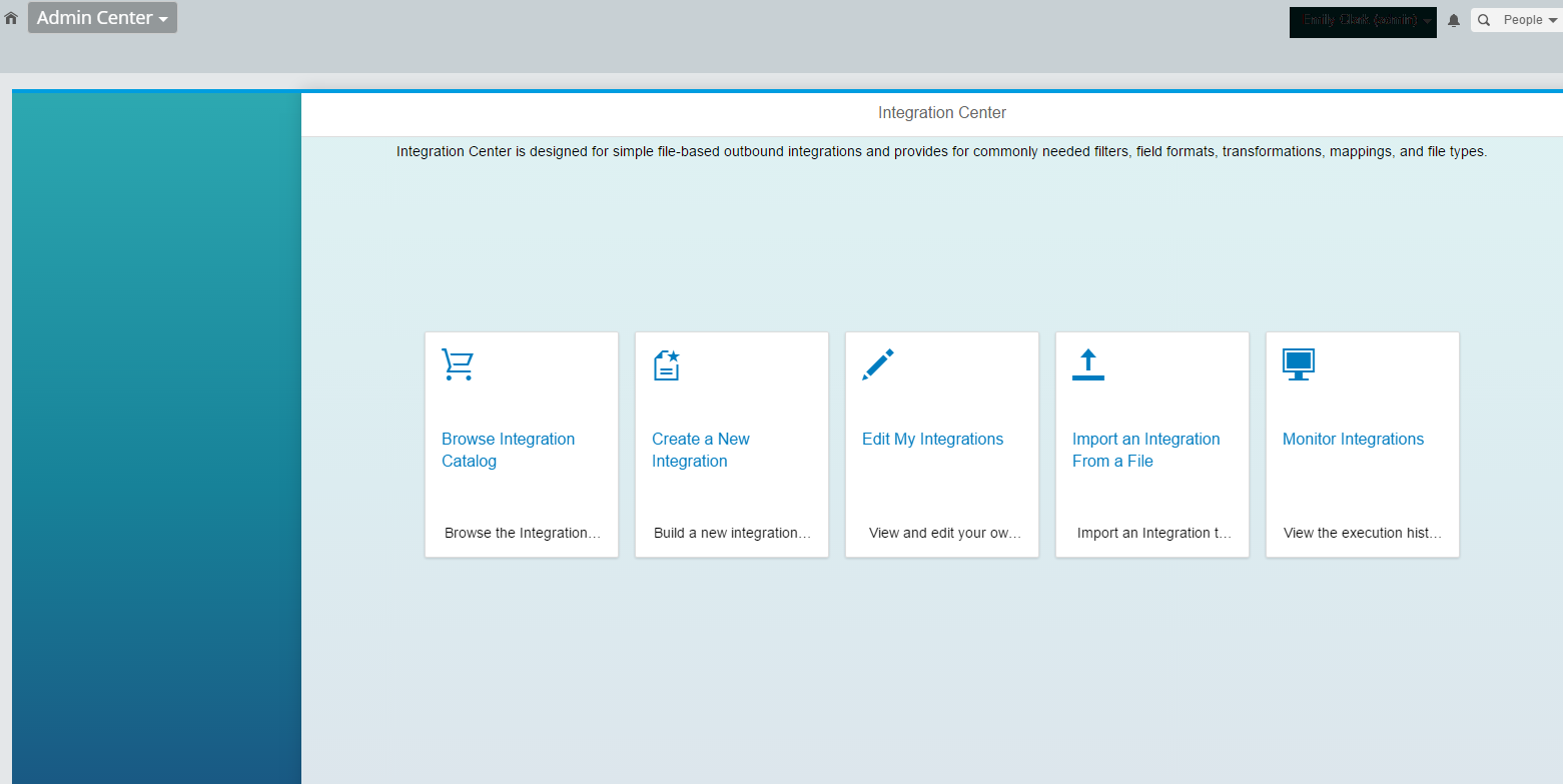 2209164 - How to enable integration Center in SuccessFactors System ...