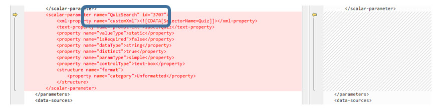 2399627 - Error when report selected - Exception occurred while trying to fetch rep