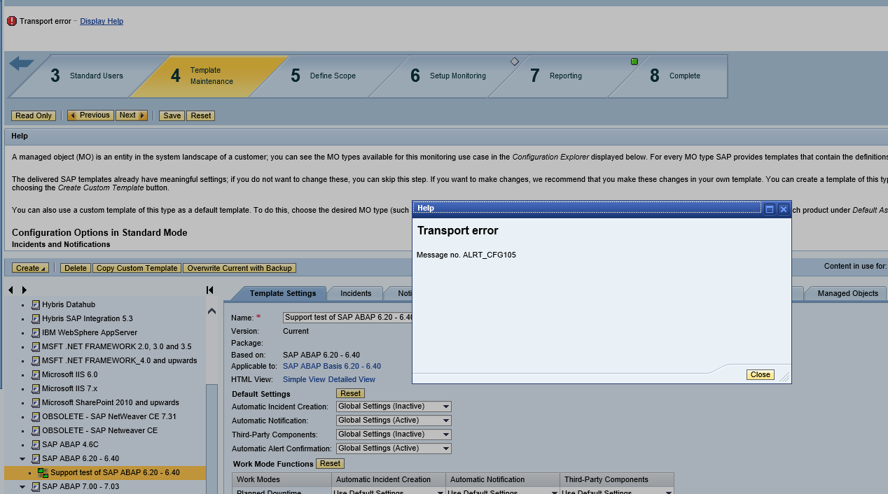 2346282 SOLMAN_SETUP Transport error when editing custom templates