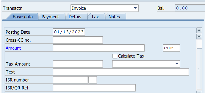 Create Incoming Invoices