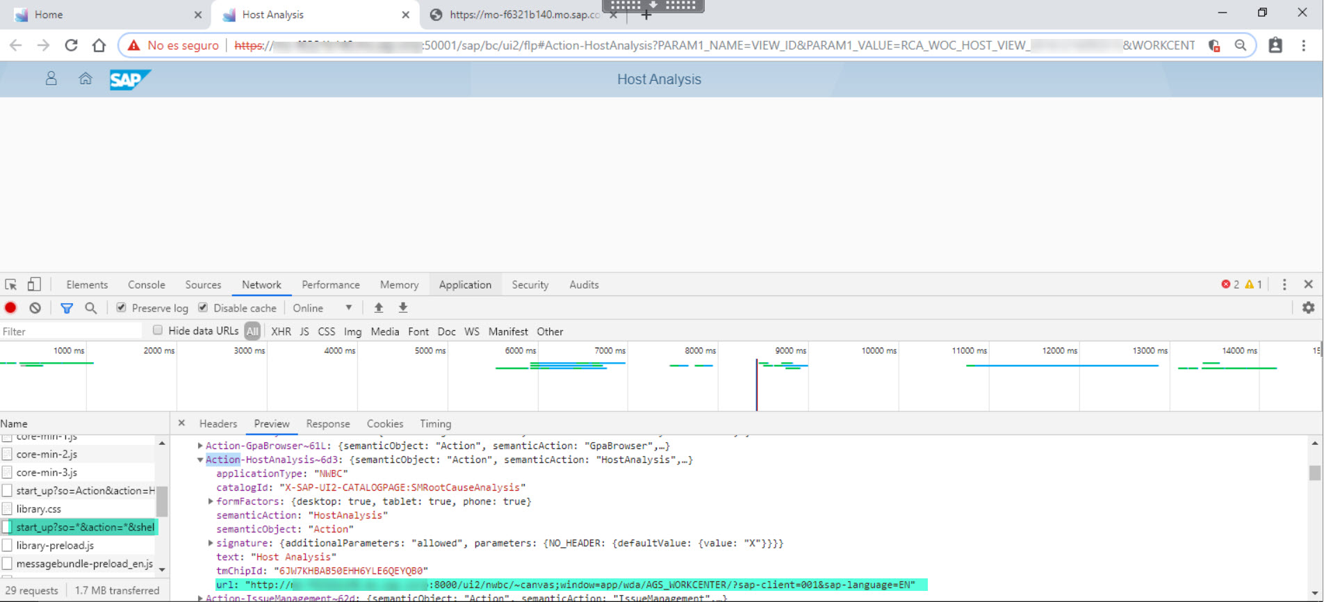 Application error log in developer tools.jpg