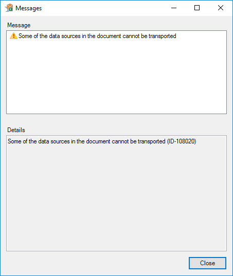 Some of the data sources in the document cannot be transported (ID-108020).jpg