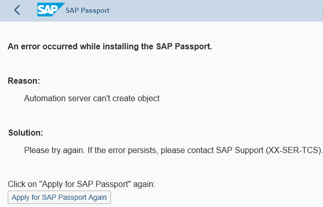 SAP Passport error.png