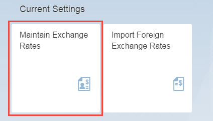 kba curr maintain exchange rates tile