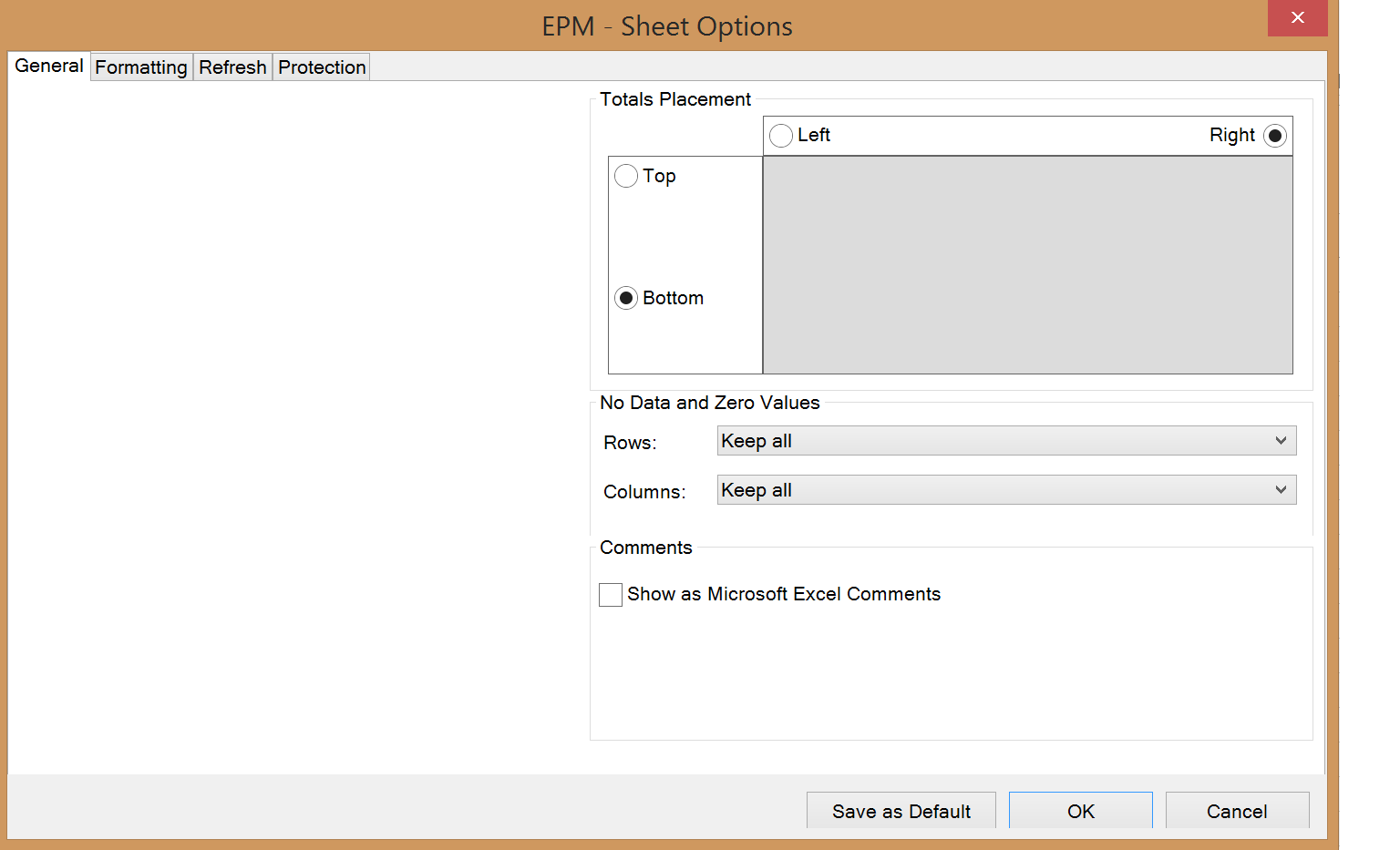 EPM Sheet Options.png